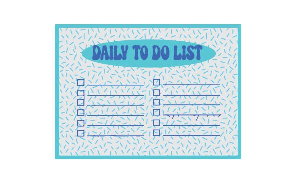 Download Daily to Do List Template - To do list Collection