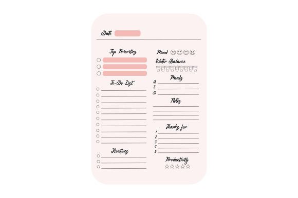 Download Daily to Do List Template - To do list Collection