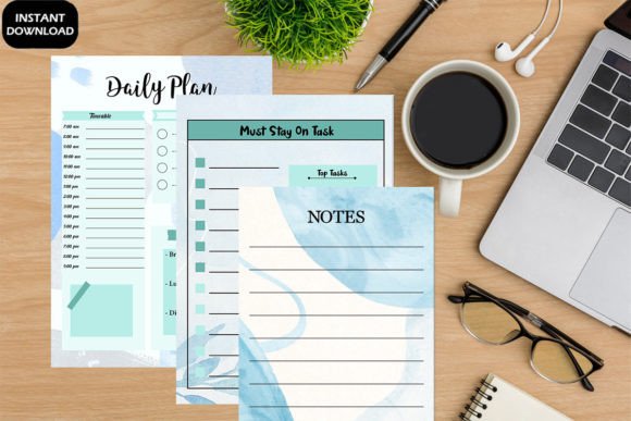 Download Set3 Daily to Do List Template Printable - To do list Collection